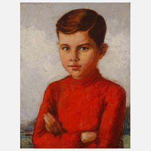 Wilhelm Götting, Jungenportrait