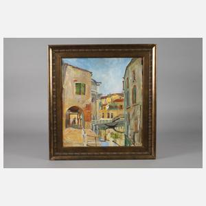 Ferdinand Grebestein, ”Kleiner Canal in Venedig”