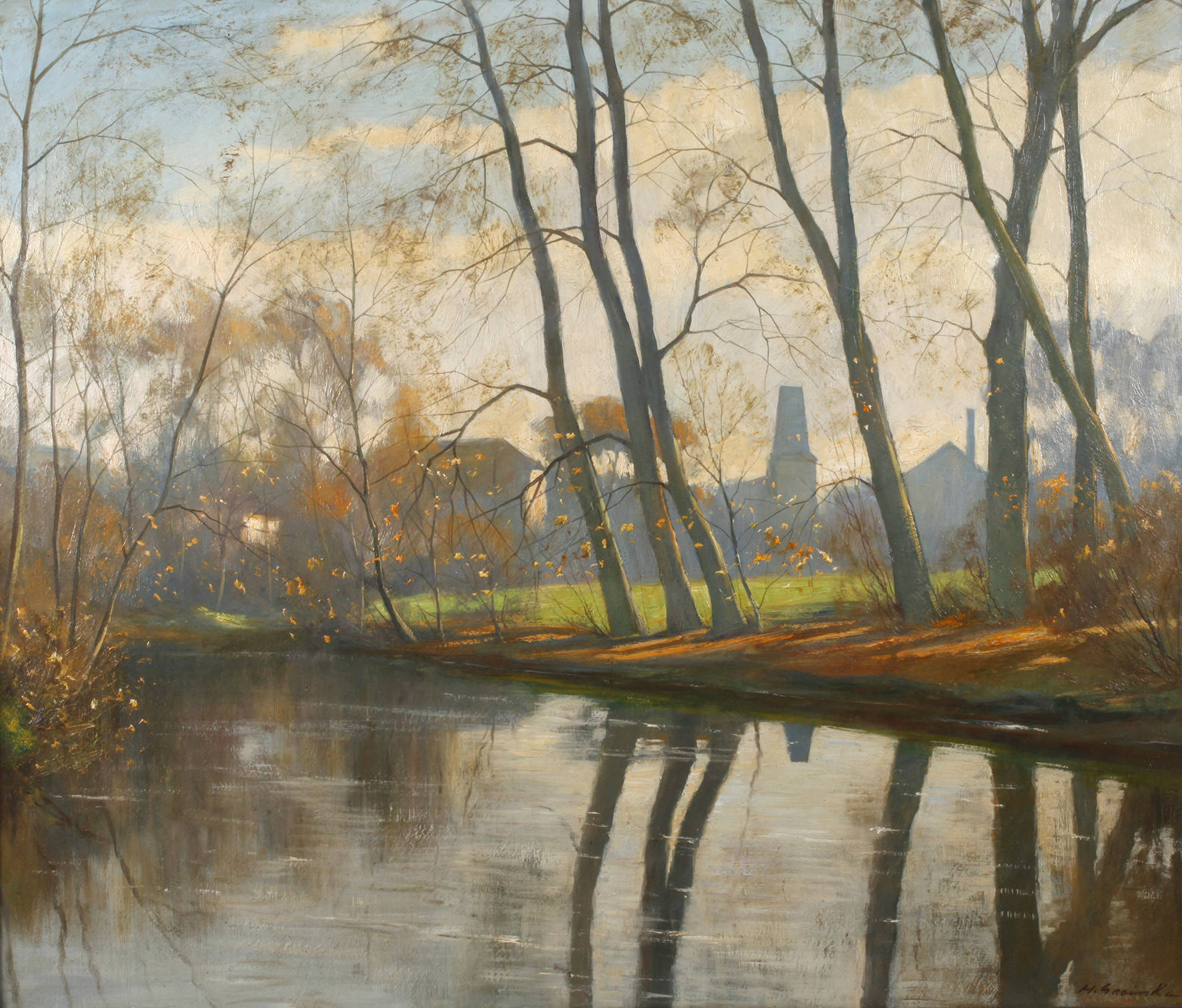 Hans Greinke, Ansicht Oberweimar