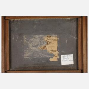 Fritz Halberg-Krauss, Flusslandschaft mit Wanderer