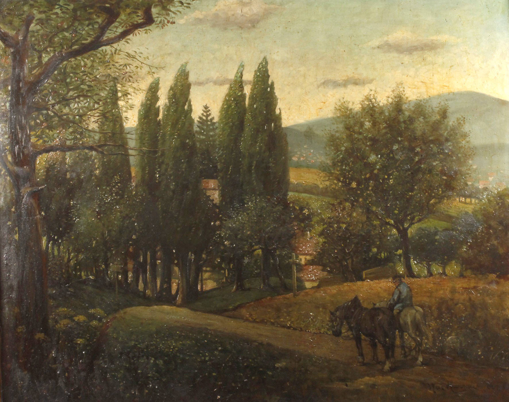 Max Harrach, ”Taunuslandschaft”