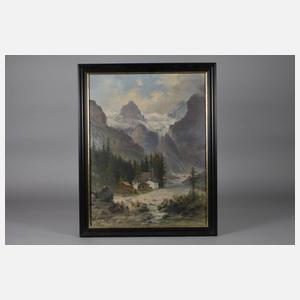 Hermann Heubner, Alpine Landschaft