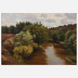 Prof. Carl Holzapfel, Bachlandschaft