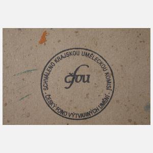 Bohumil Kecir, Zwei abstrakte Kompositionen