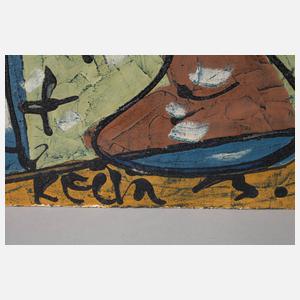 Bohumil Kecir, Zwei Kompositionen mit Kerze bzw. Trinkglas