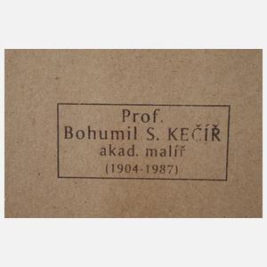 Bohumil Kecir, Zwei Kompositionen mit Kerzen bzw. Maske