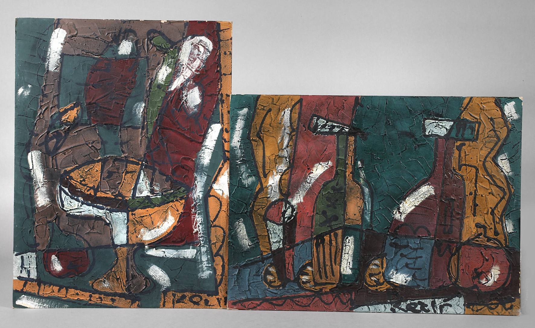 Bohumil Kecir, Zwei ungegenständliche Kompositionen