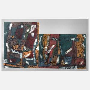 Bohumil Kecir, Zwei ungegenständliche Kompositionen