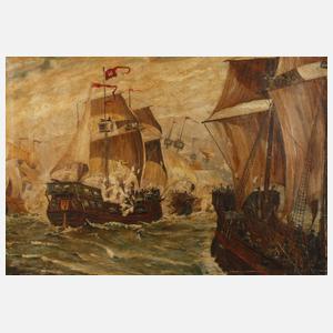 nach Prof. Alexander Kircher, Seeschlacht