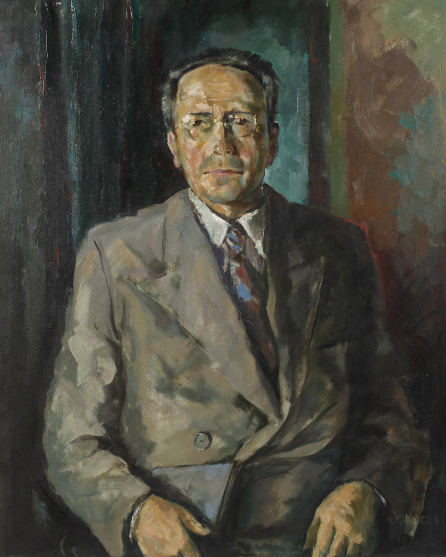 M. E. Koeppel, Herrenportrait