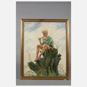 Arthur Krause-Carus, Flötenspieler