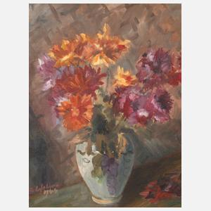 B. Lefebvre, Chrysanthemenstillleben