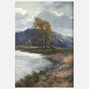 Max Martini, Sommerliche Flusslandschaft