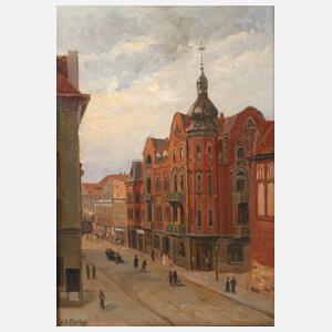 W. A. Merkel, Straßenszene
