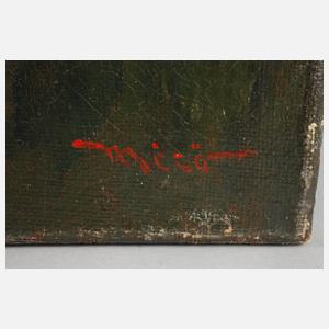 Micö, Junge Frau beim Zeichnen