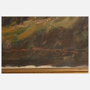 Hans Münnich, ”Abendstimmung am Kochelsee”