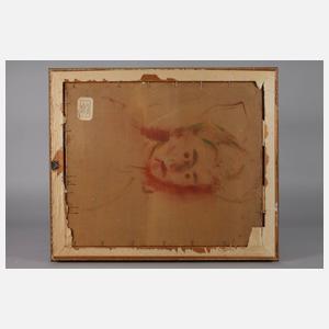 G. Neuhaus, Stillleben mit Äpfeln und Nüssen