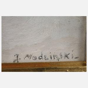 J. Nodzinski, Russische Winterlandschaft