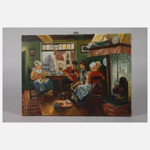 O. Ollmetzer, In der Stube