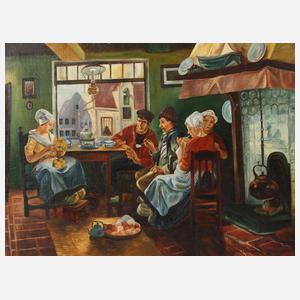 O. Ollmetzer, In der Stube