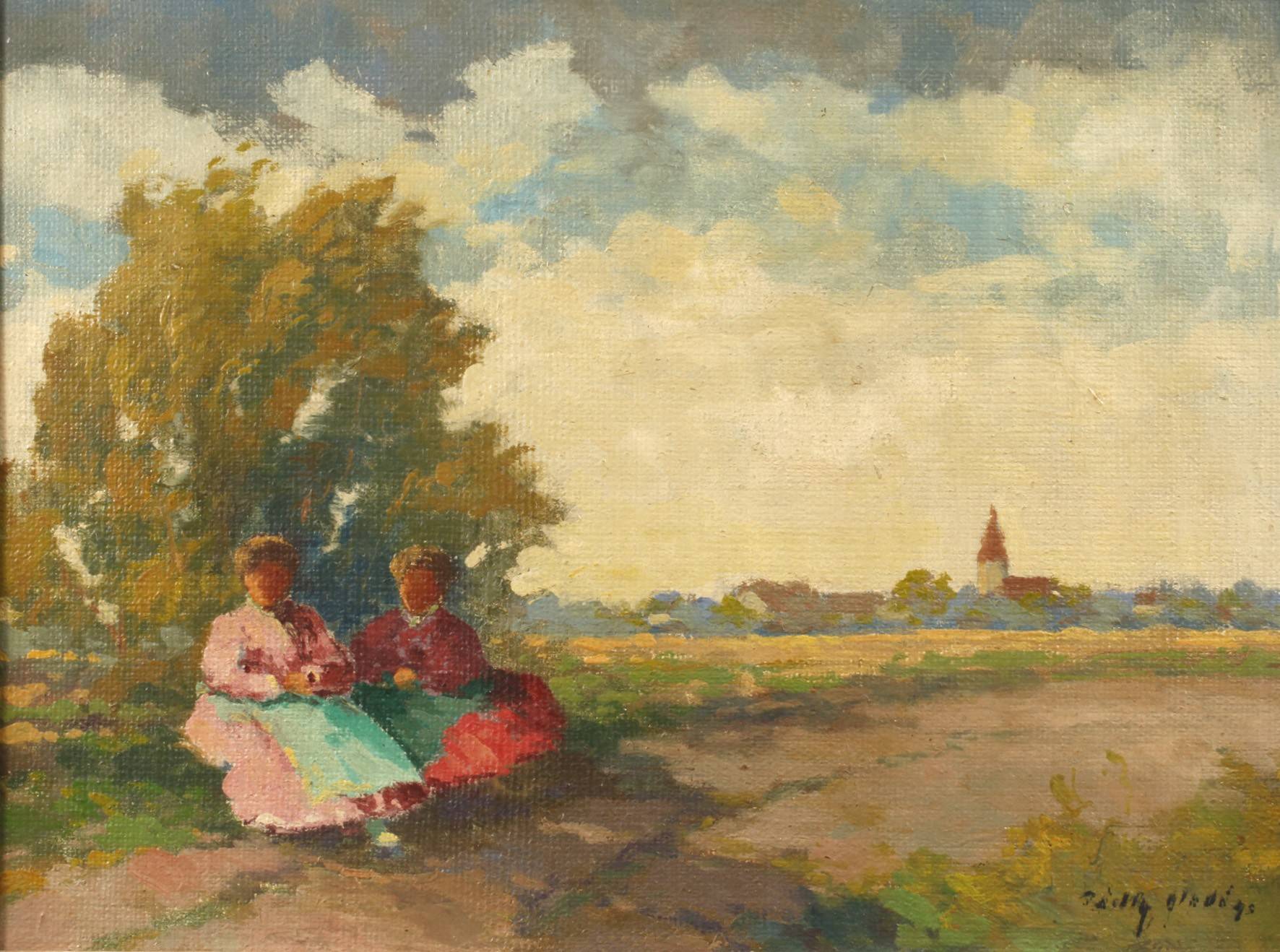 Aladár Pádly, Auf dem Lande