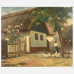 Aladár Pádly, Auf der Dorfstraße