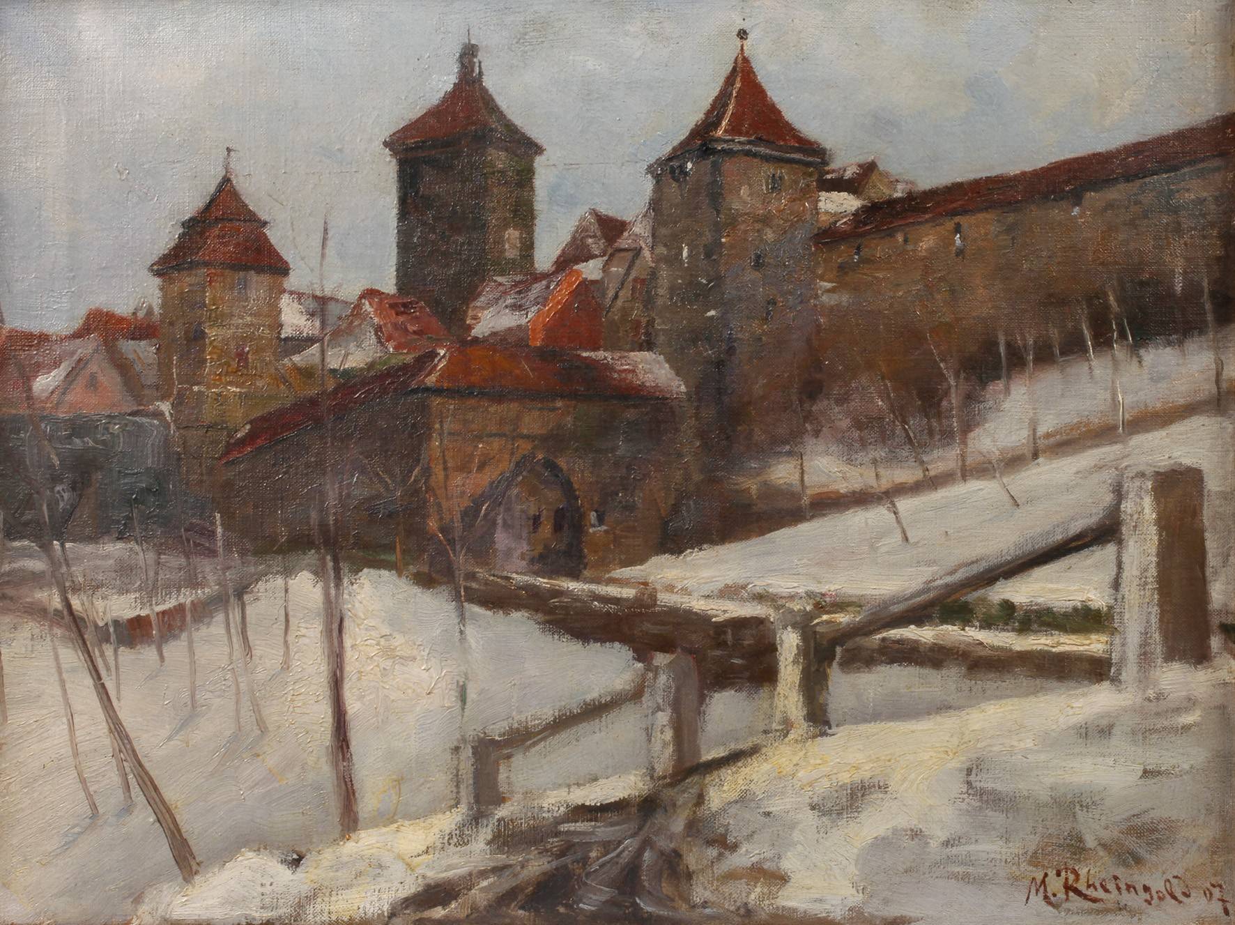 M. Rheingold, ”Rothenburg - Kobolzellertor”