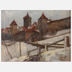M. Rheingold, ”Rothenburg - Kobolzellertor”