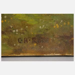 Carl Hermann Roth, Blick zur Fraueninsel im Chiemsee