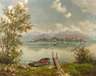 Carl Hermann Roth, Blick zur Fraueninsel im Chiemsee
