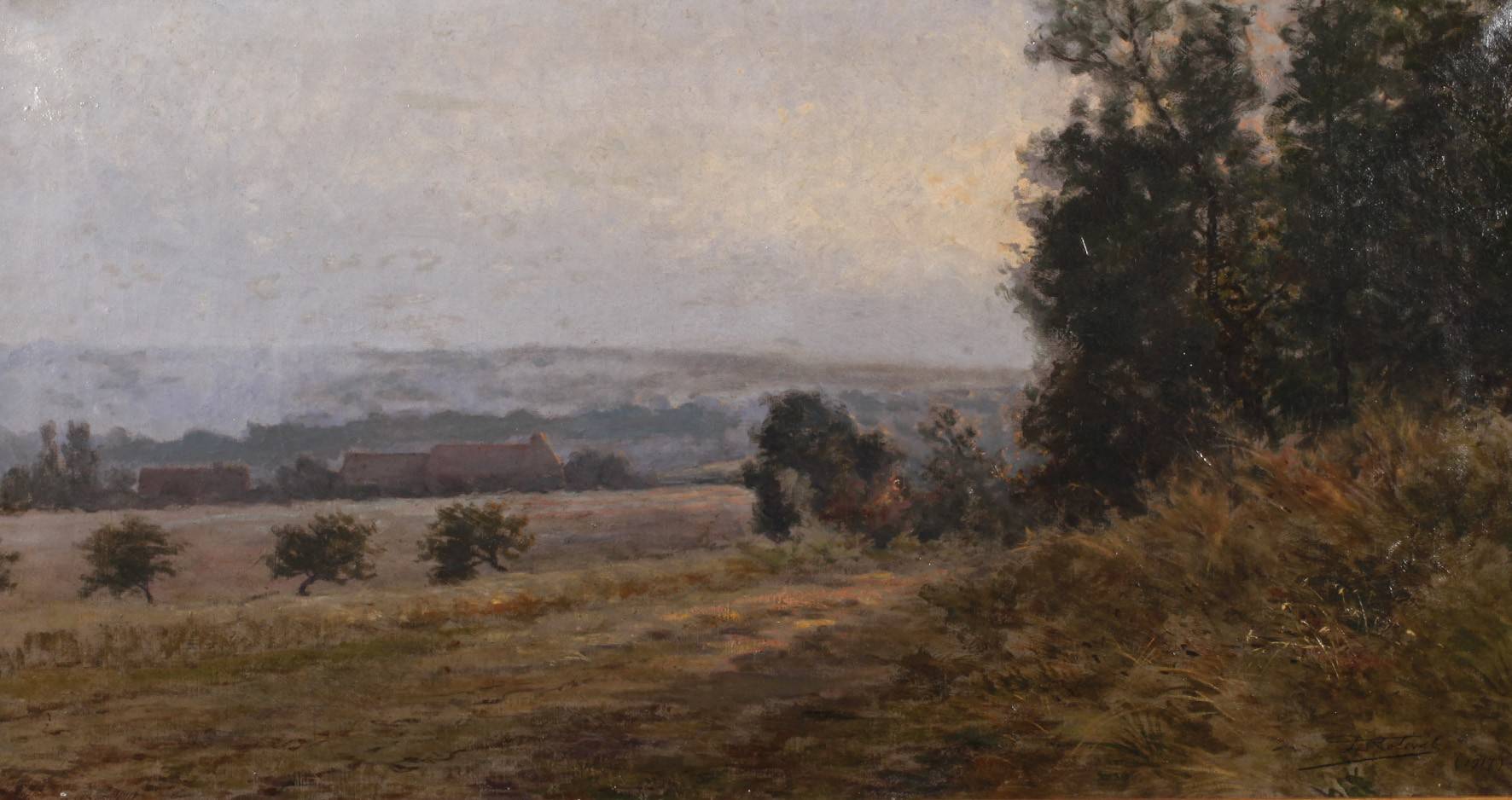 Paul Rotival, ”Septembernebel in Seine-et-Marne”