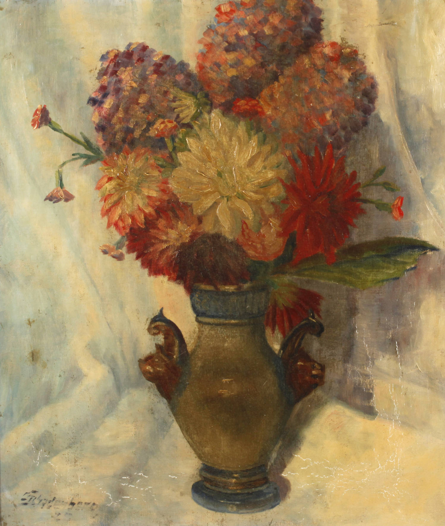 Otto Schadenberg, Blumenstillleben