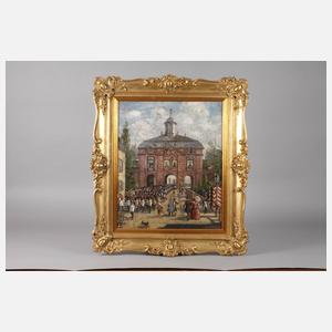 W. Schultz, Frankfurter Tor in Hanau