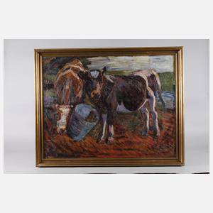 Axel Skjelborg, Kühe auf der Weide