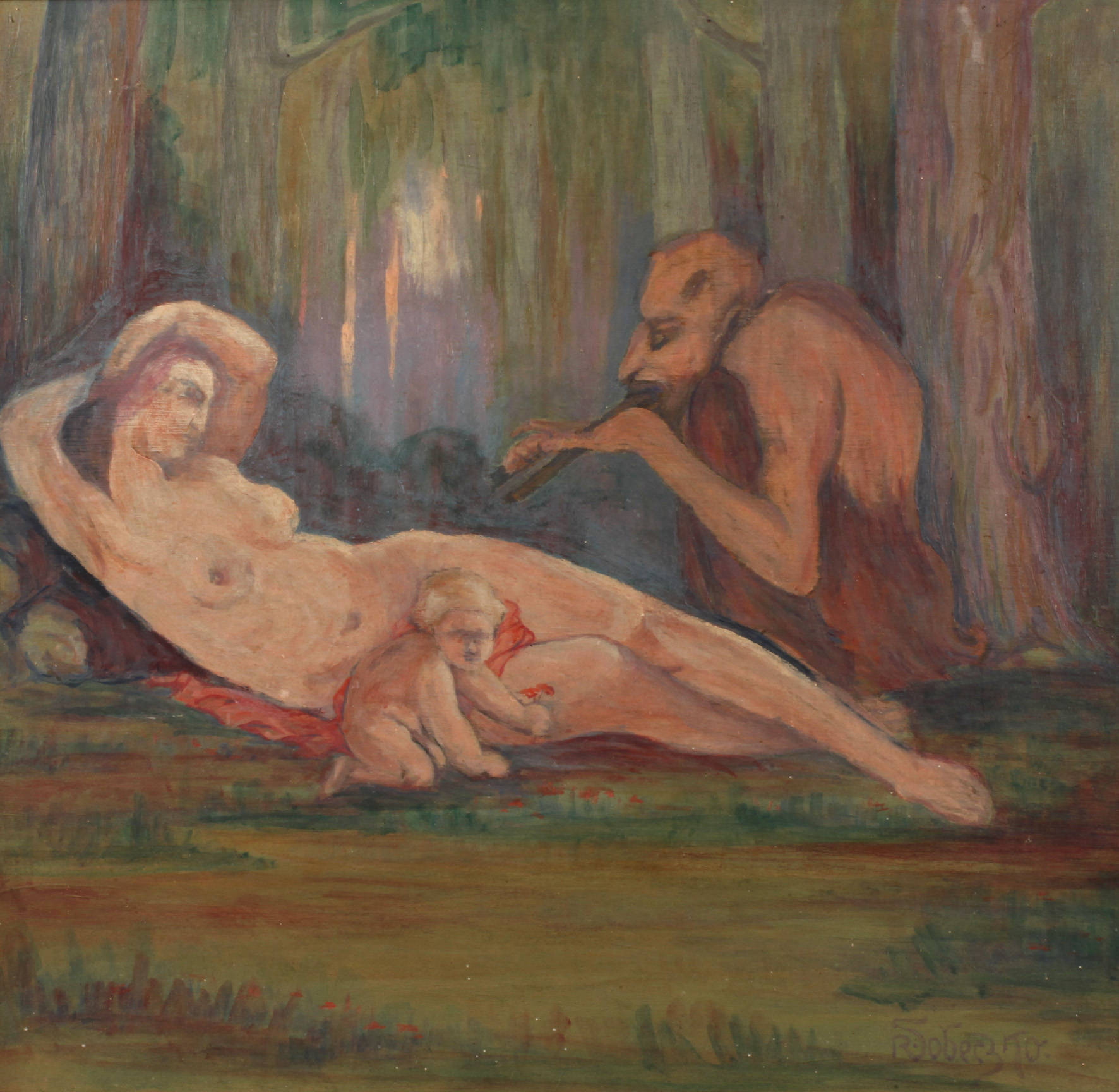 R. Sobeczko, Das Ständchen im Wald