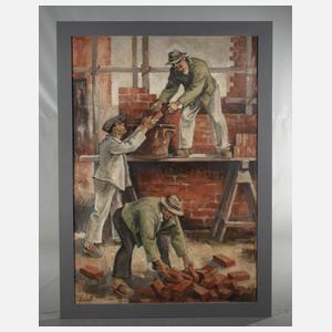 Wolfgang Taubert, Baustellenszene