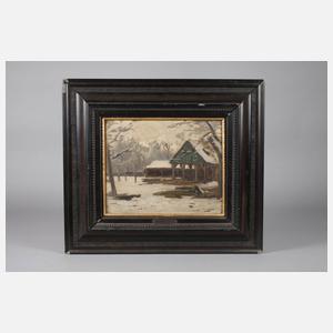 Arthur Thiele, Pferdekoppel im Winter