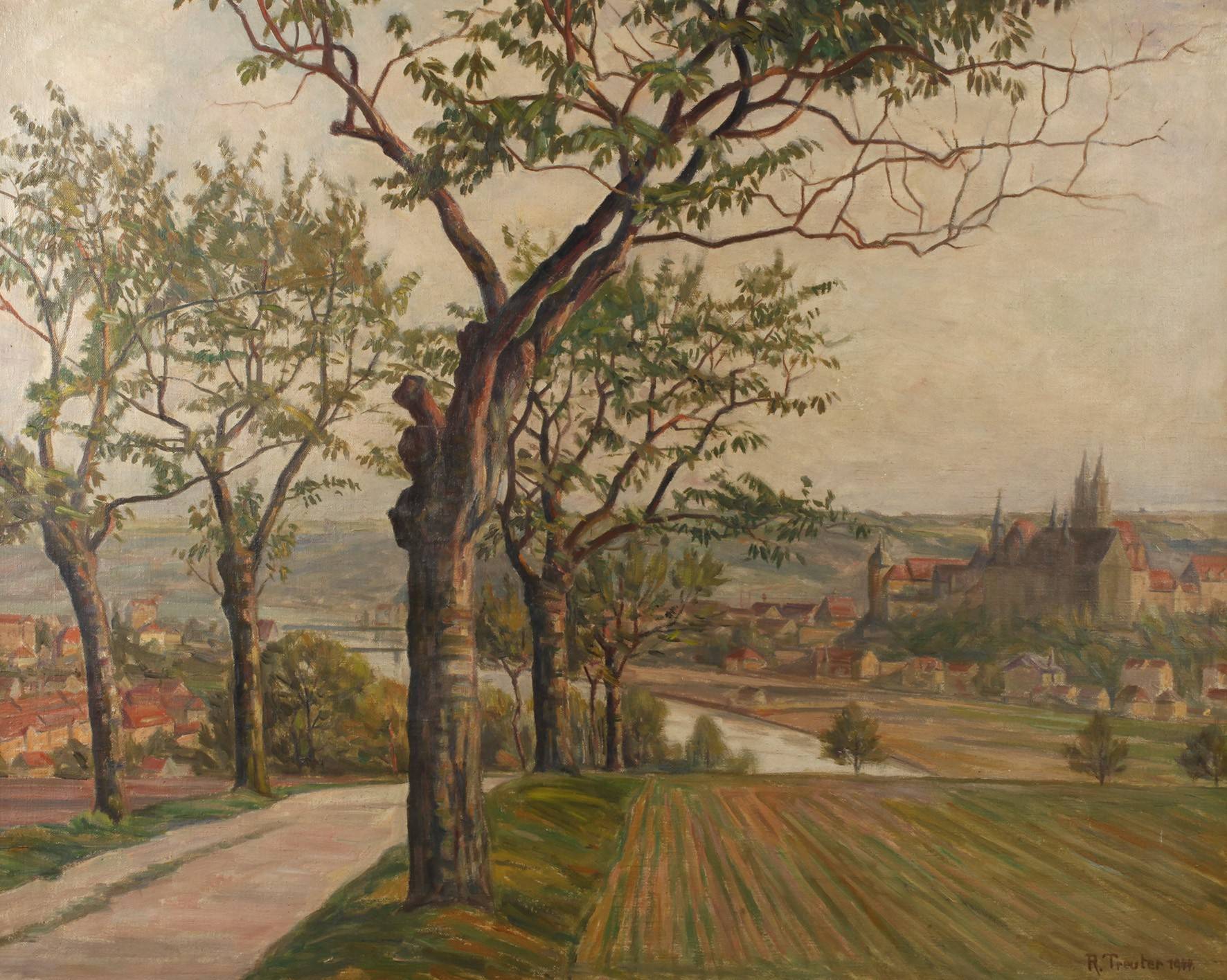 Rudolf Treuter, Meißen mit Albrechtsburg