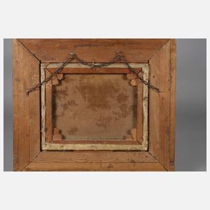 Jan van den Brink, Schafherde in der Abenddämmerung