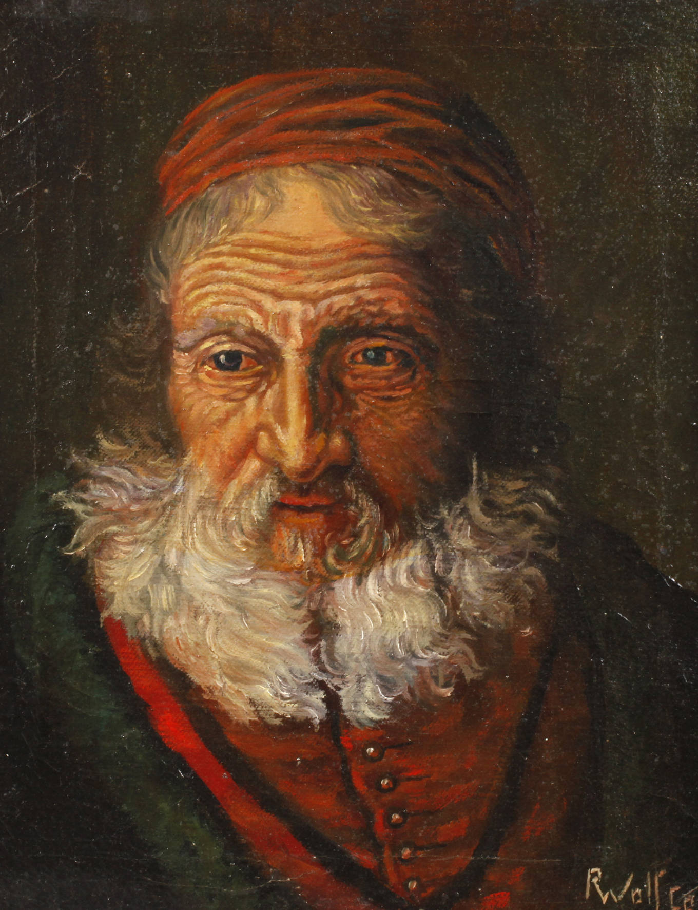 R. Wolf, Herrenportrait