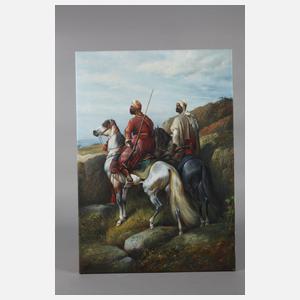 A. Zimmermann, Reiter in der Steppe