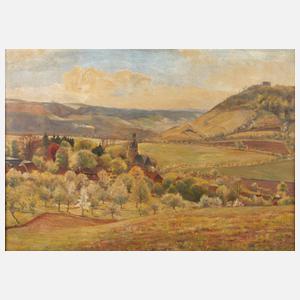 Jena-Drackendorf mit Burgruine Lobdeburg