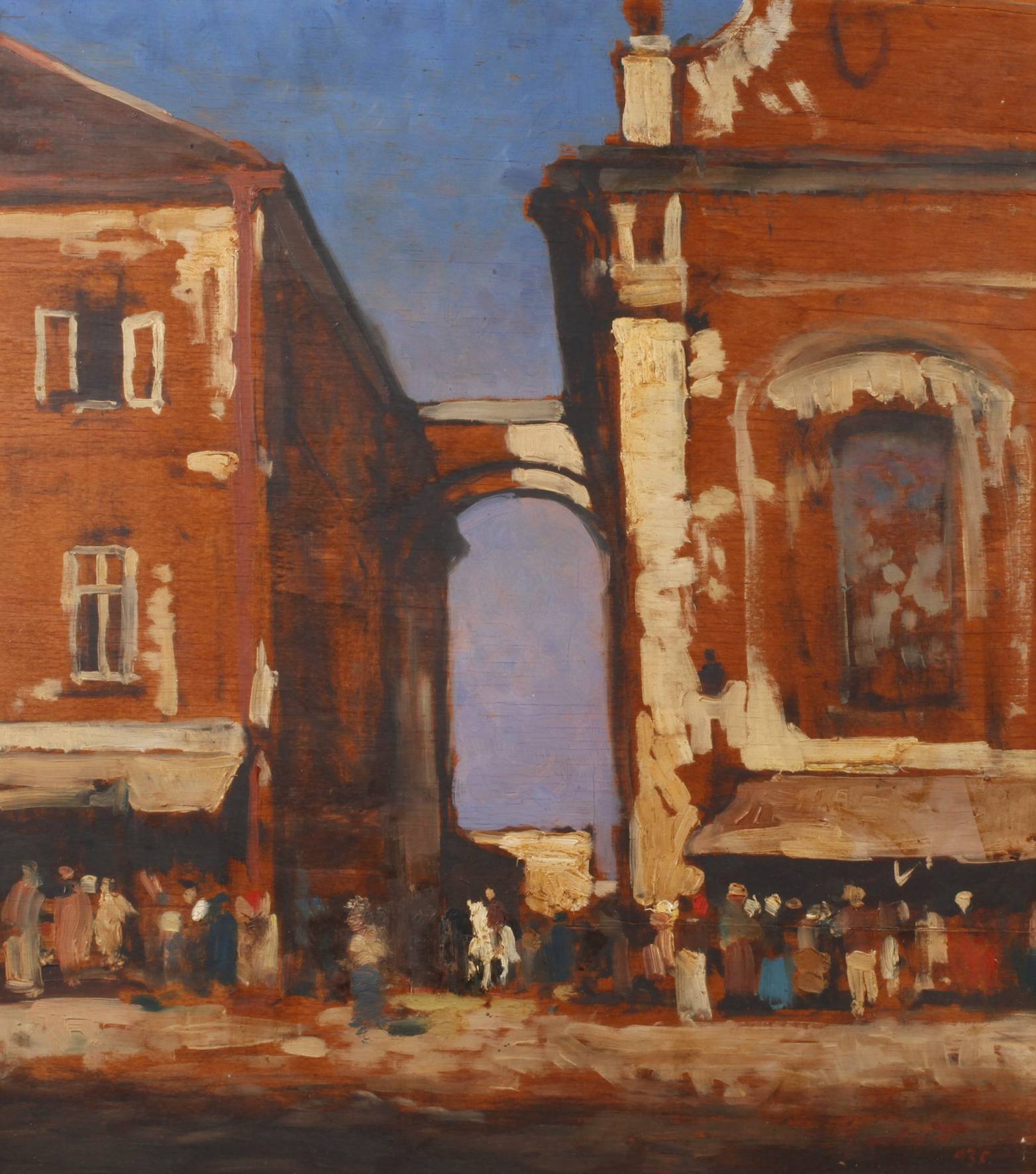 Ungarische Stadtlandschaft