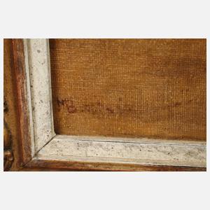 Rokokodame im Interieur