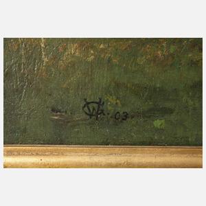 Schafe in Sommerlandschaft