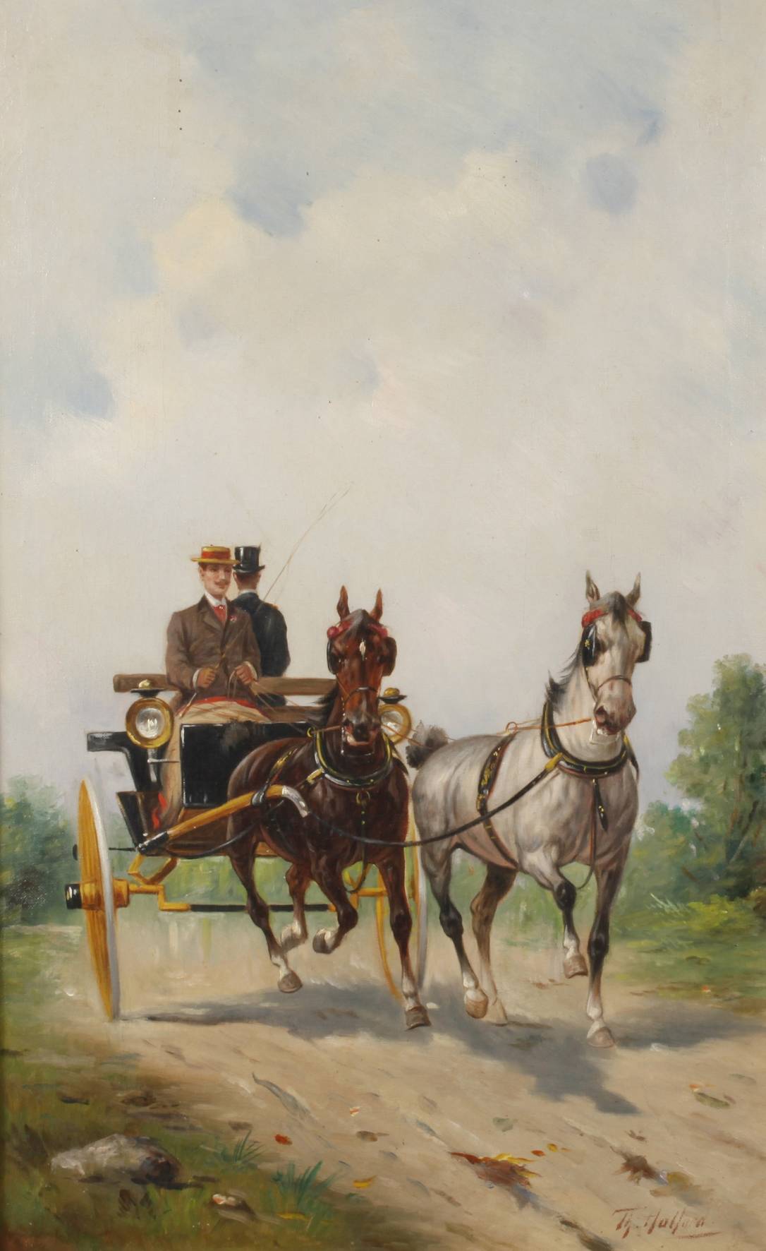 Die schnelle Kutschfahrt