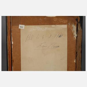 Louis Clesse, Hundeportrait