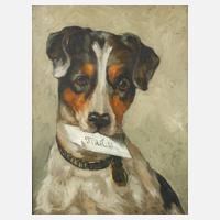 Louis Clesse, Hundeportrait111
