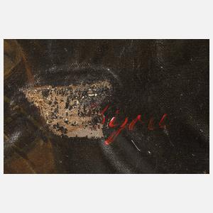 Portrait eines stehenden Hundes