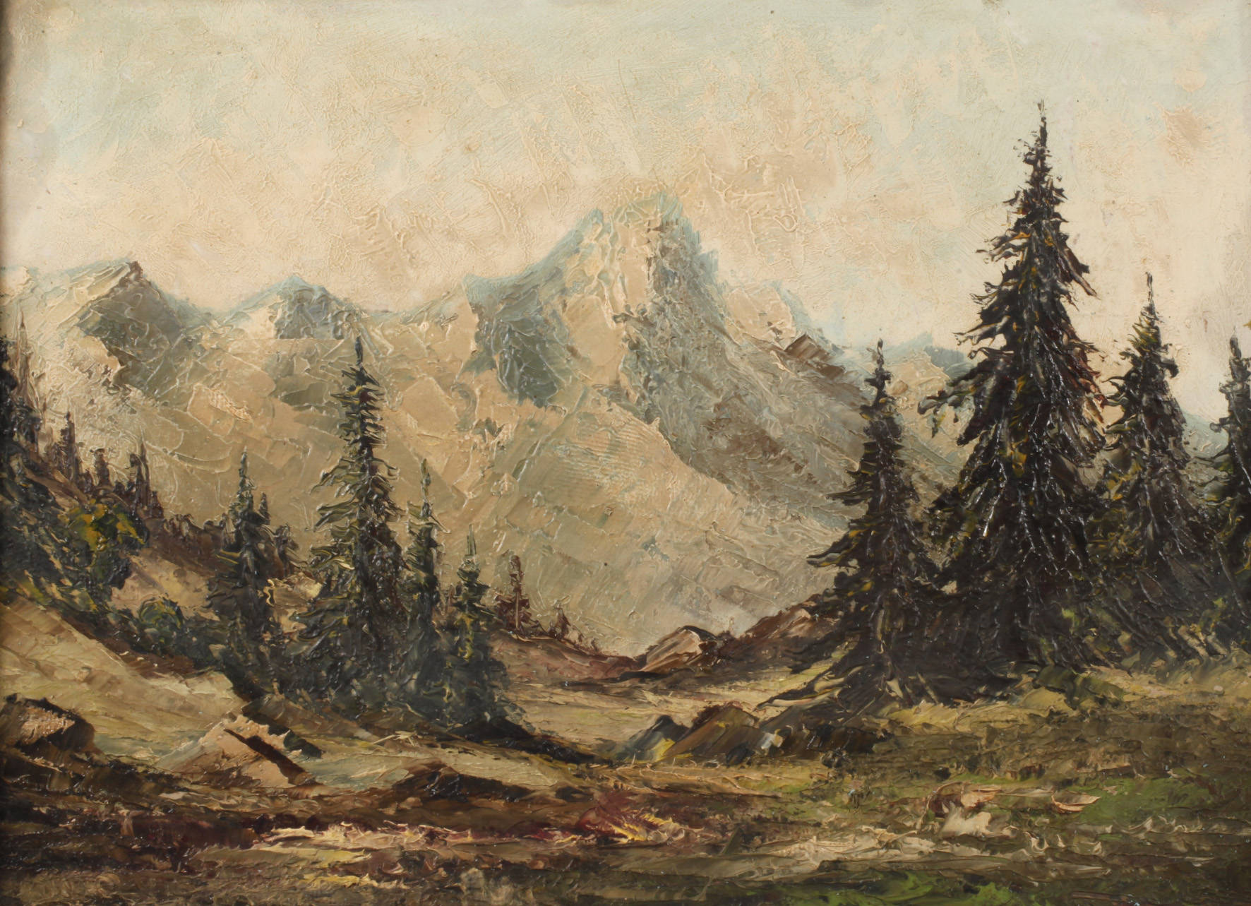 Alpine Hochgebirgslandschaft